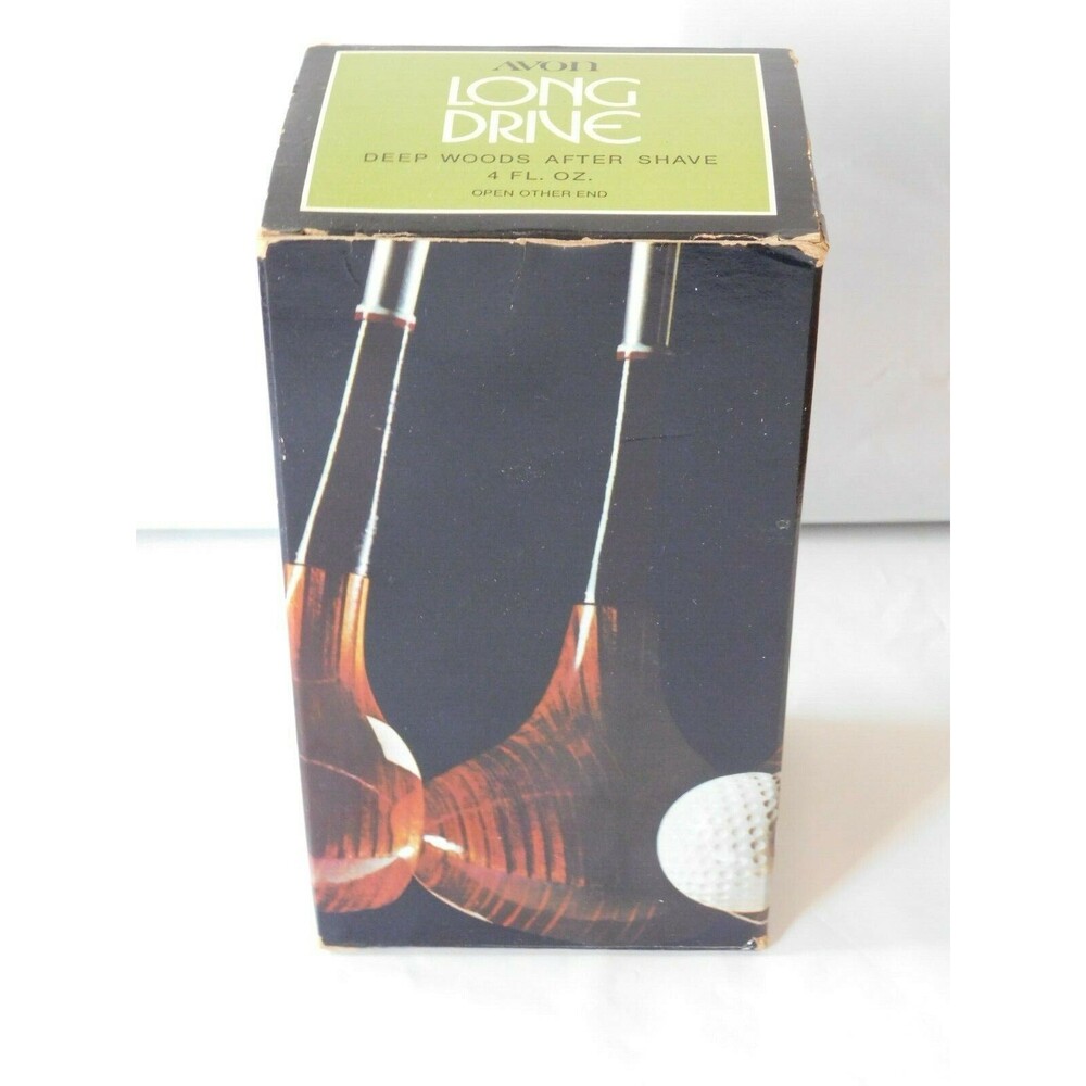 Avon Long Drive (Golf Club) Decanter - Electric Pre Shave lotion - 1973